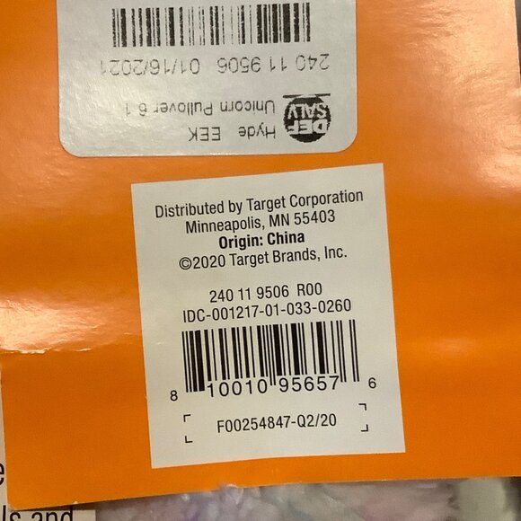 Hyde & Eek! Boutique Infant Rainbow Unicorn Costume 6-12 Months NWT Halloween - Picture 6 of 8